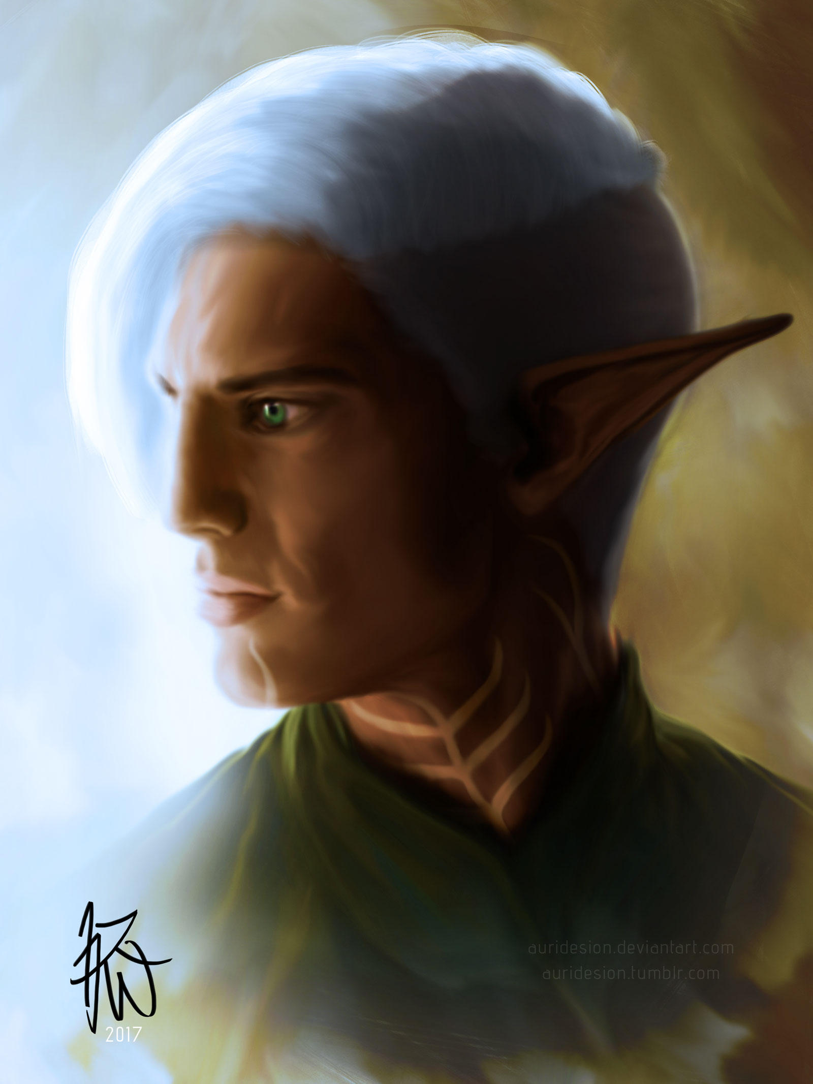 Fenris Profile - Short Undercut by Auridesion