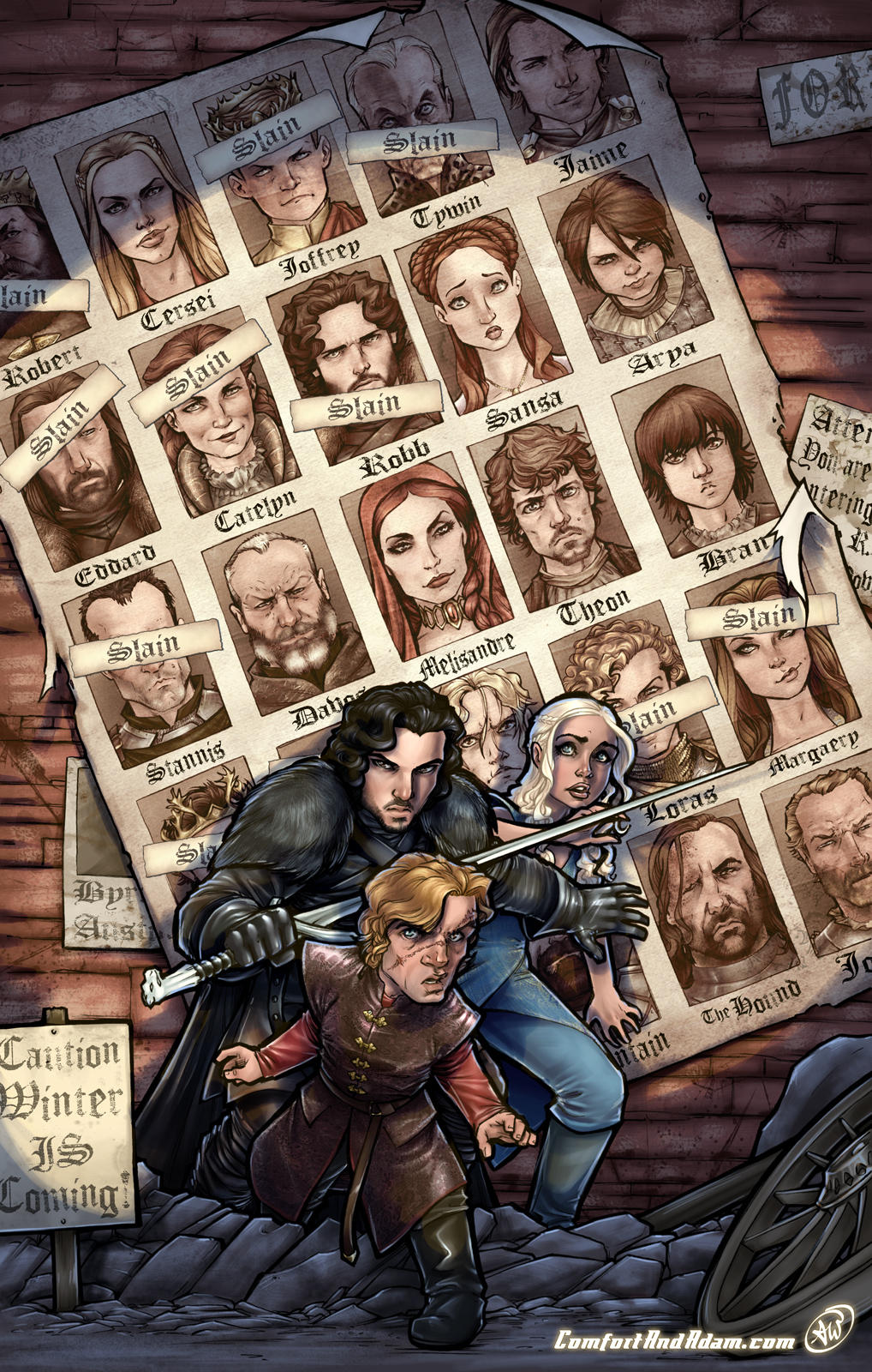 Game of Thrones (Spoilers) by AdamWithers