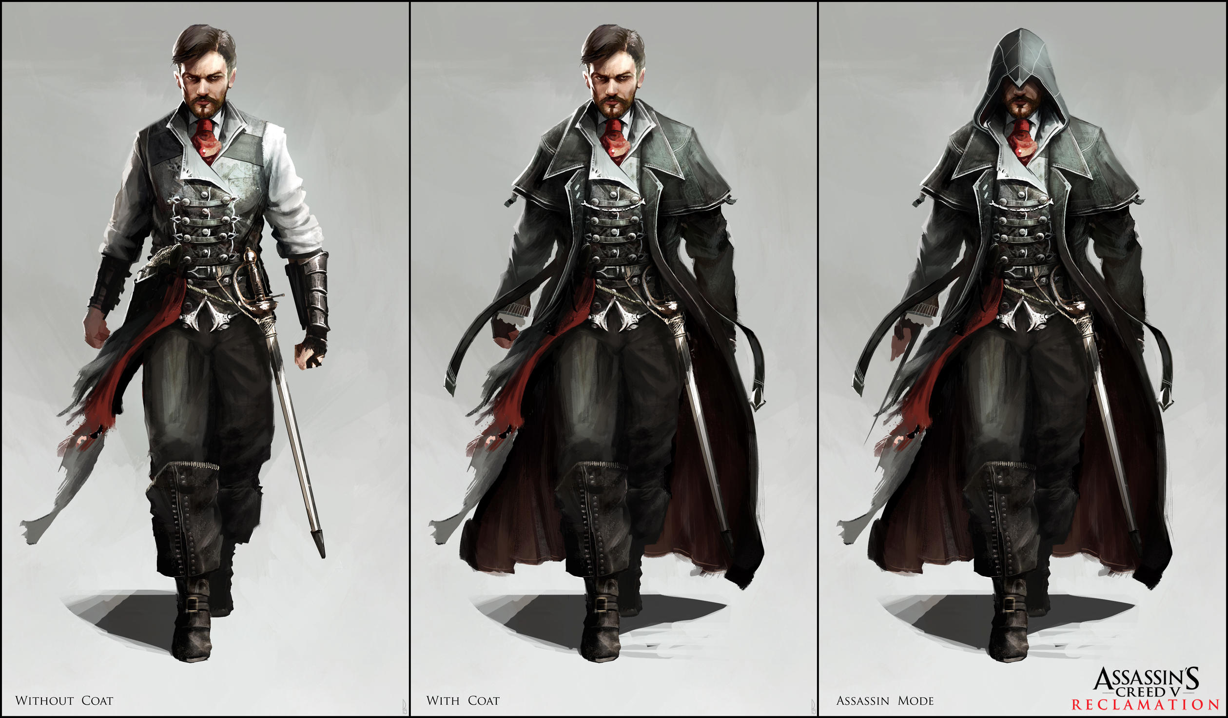 Assassin's Creed V: Character Designs by Happy-Mutt