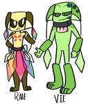 Rale and Vie by fluffyz