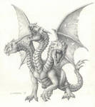 KING BLACK DRAGON by misterxman