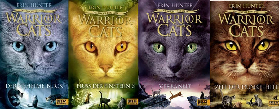 Warrior Cats Series three german covers by Distelblatt on ...
