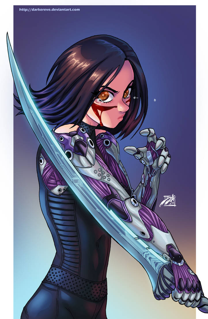 Alita the Battle Angel by DarkerEve on DeviantArt