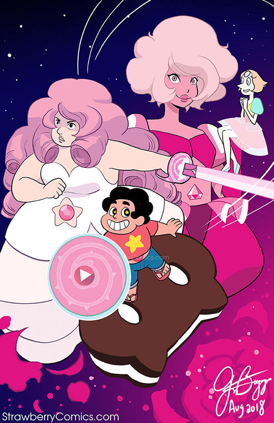 Steven Universe - Pink Diamond by strawberrygina