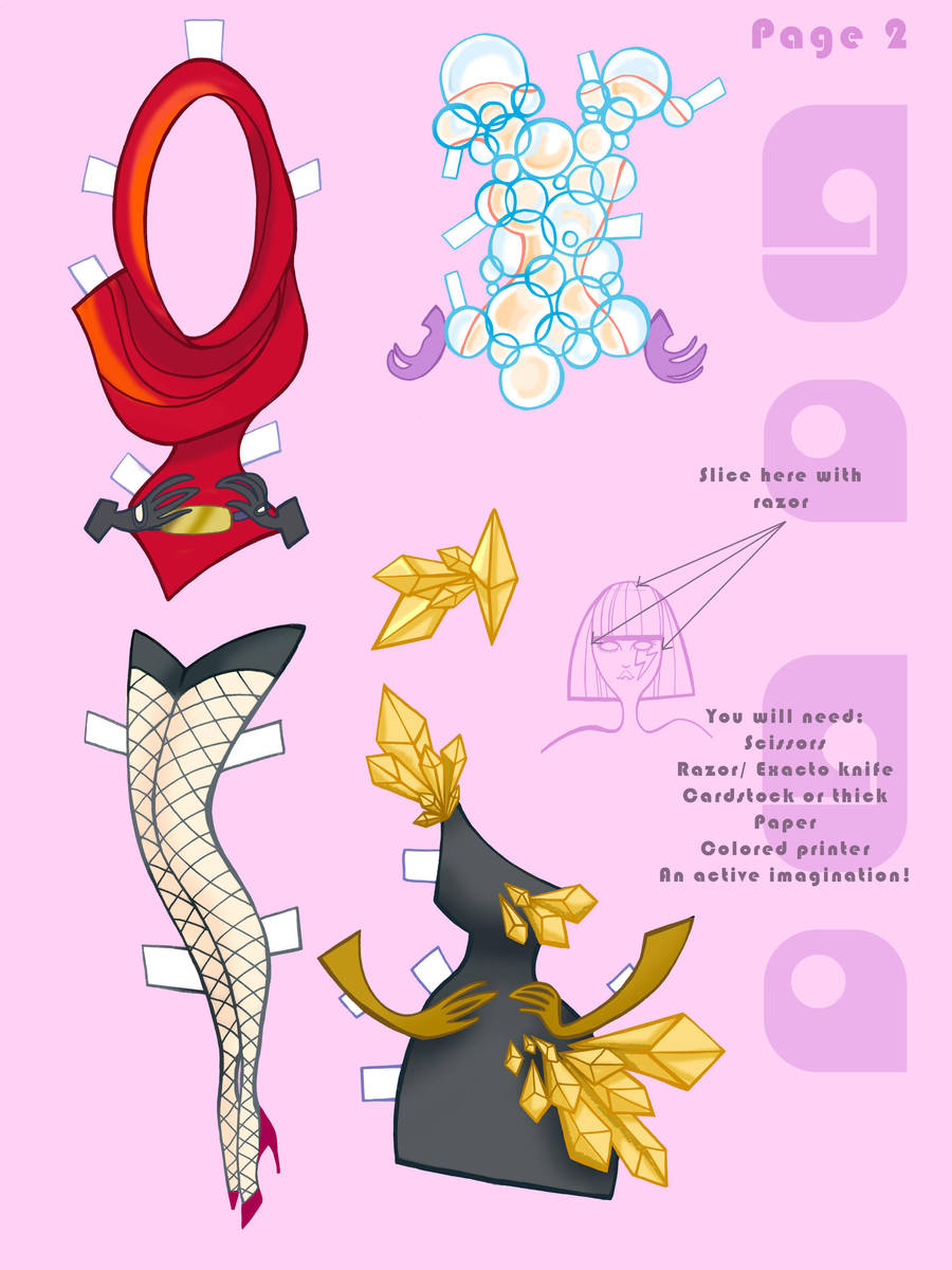 Gaga is My Doll- Page Two by spicysteweddemon