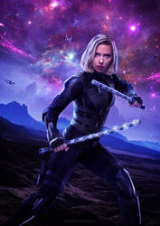 Black Widow Avengers Infinity War 2019 by ArtsGFX99
