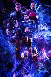 Avengers: Infinity War 2019 - Poster by ArtsGFX99