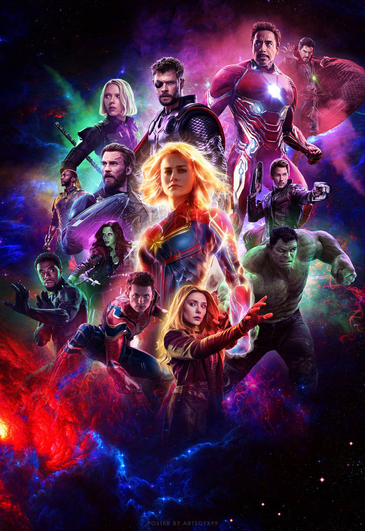 Avengers: 4 Endgame  Poster by ArtsGFX99 on DeviantArt