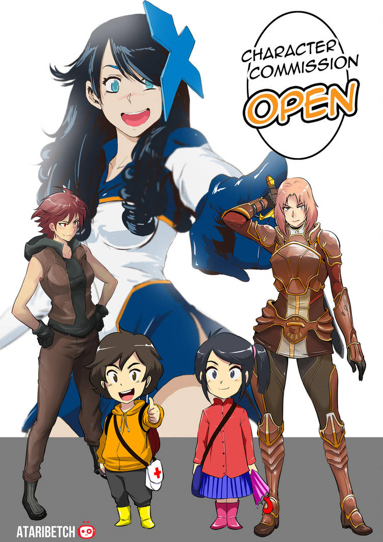 Character commission: OPEN! by AtariBetch Character commission: OPEN! by AtariBetch