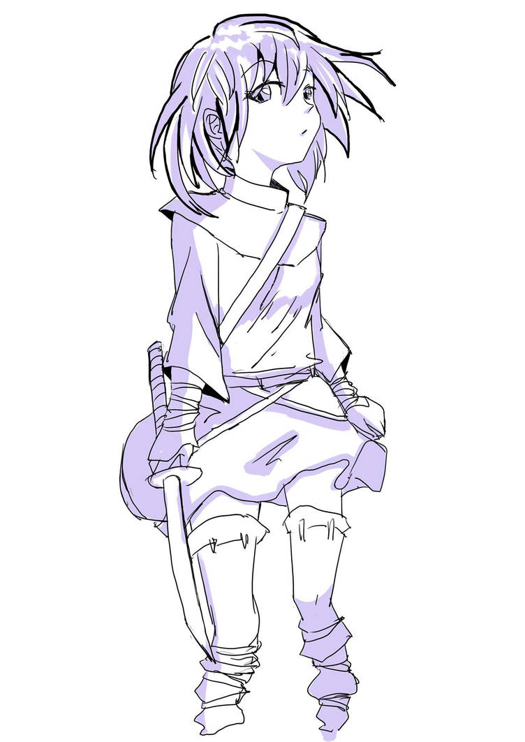 Anime Style Adventurer Girl By Blueskies55 On Deviantart