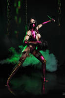 Mileena Mortal Kombat 9 cosplay by AsherWarr