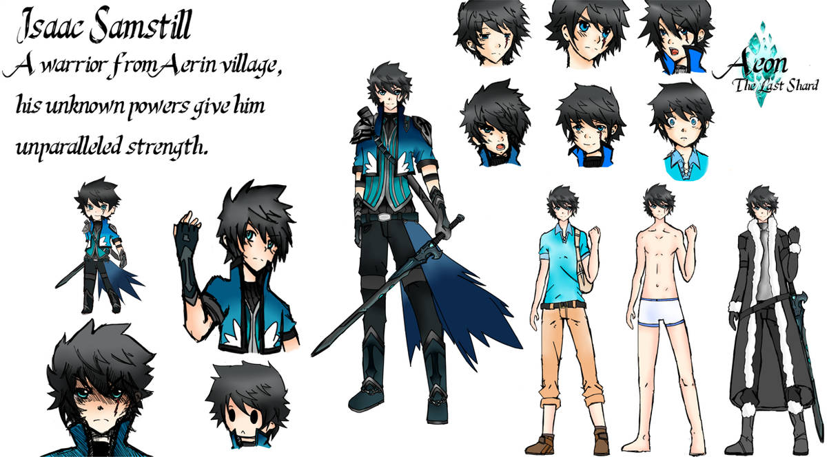 Isaac Character Sheet By Aerinboy On Deviantart