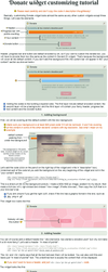 Donate widget customizing tutorial by UszatyArbuz