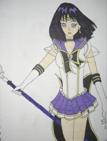 Sera Myu Sailor Saturn by DavisJes