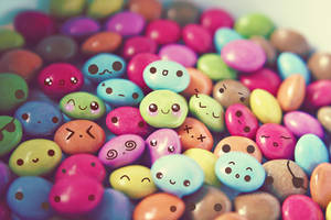 Cute faces wallpaper by EliseEnchanted