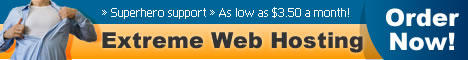 Extreme Web Hosting 468x60 v1 by exeQutor