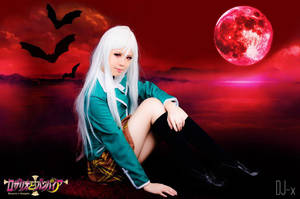 Rosario+Vampire||Moka Akashiya by sosochan1314