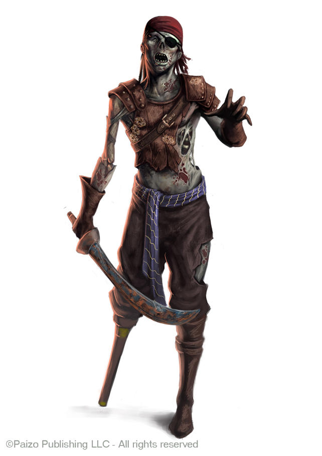 Undead Pirate by Liarath