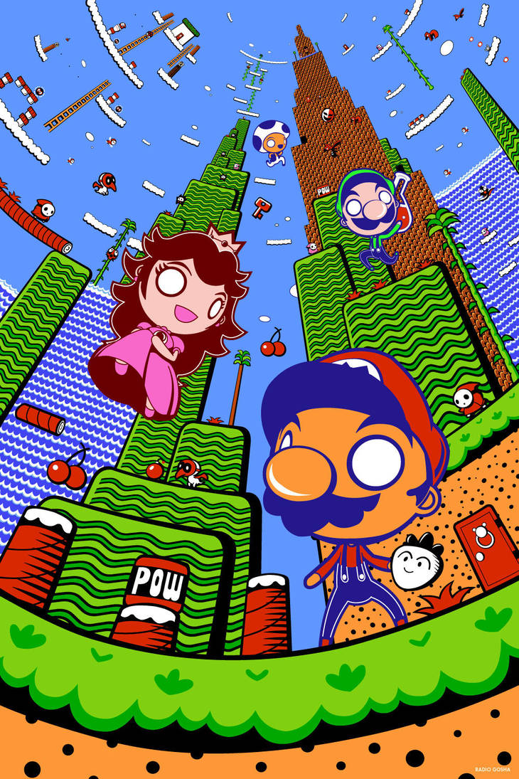 The 8 Bits of Subcon - Super Mario Bros. 2 by GoshaDole