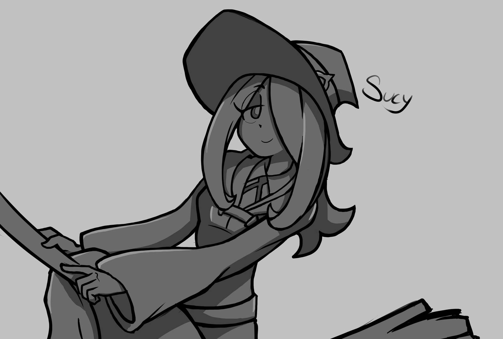Sucy Manbavaran - Little Witch Academia by Saber-Cow