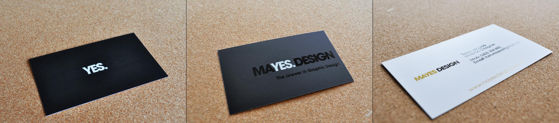Business Card Mayes Design by BonZipper