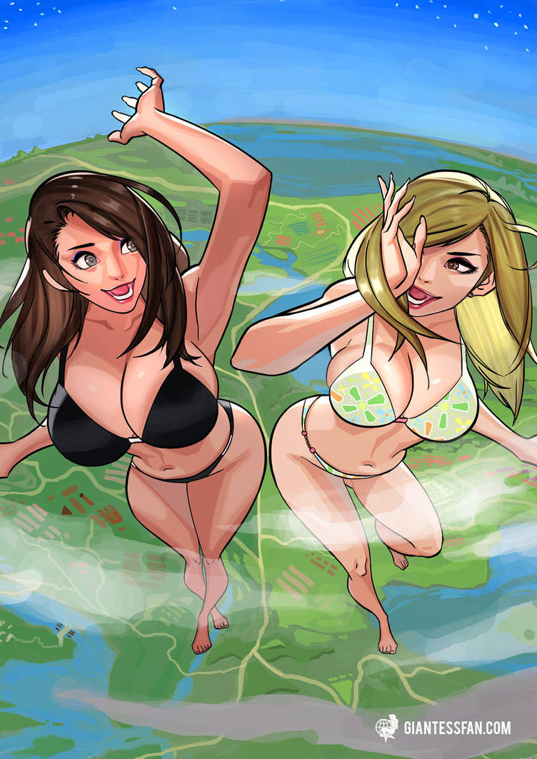 Everything's Bigger in the Valley by giantess-fan-comics