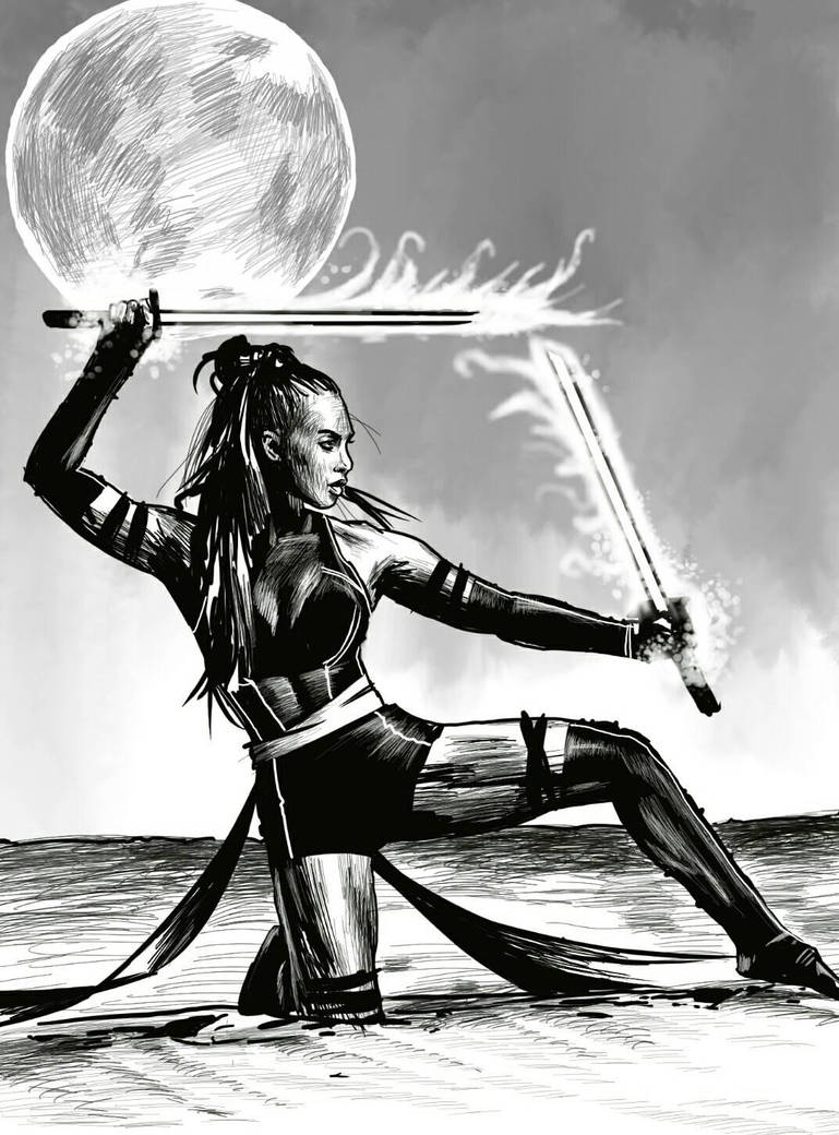 Psylocke by two07art Psylocke by two07art