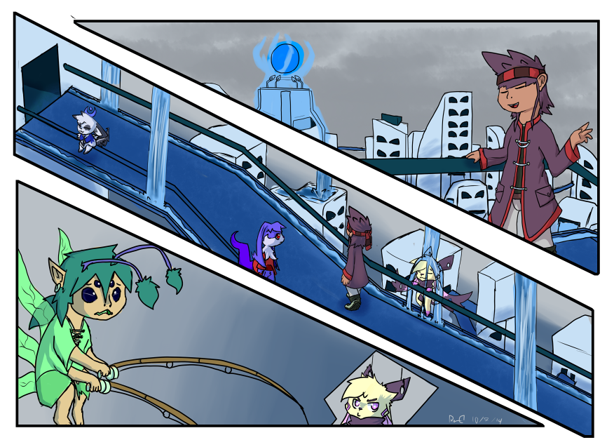 Venesque City: Day 2-1 by Pizaru-Chu