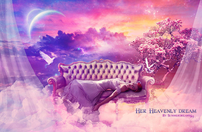 .:Her Heavenly Dream:. by SummerDreams-Art .:Her Heavenly Dream:. by SummerDreams-Art