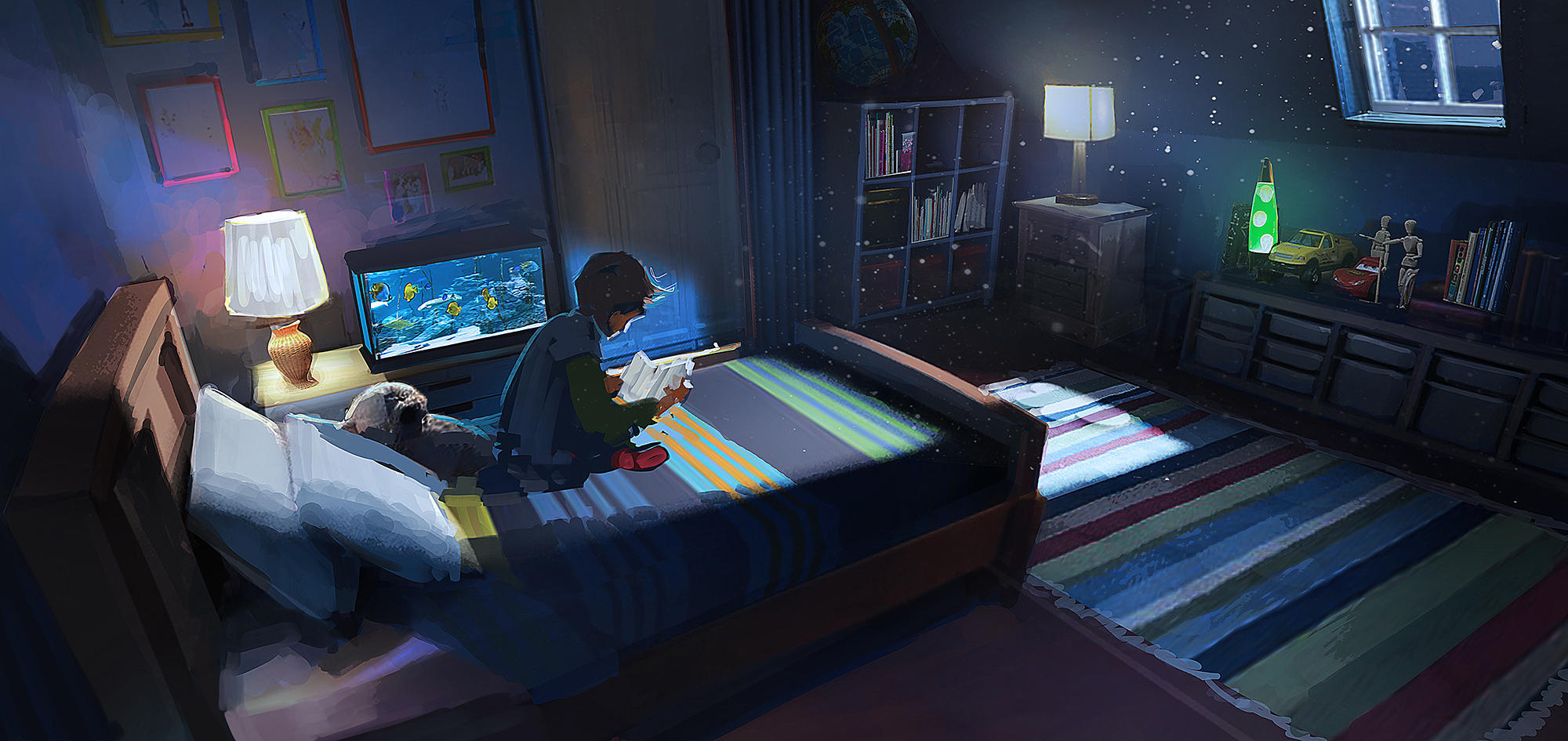 Night Room by RhysGriffiths