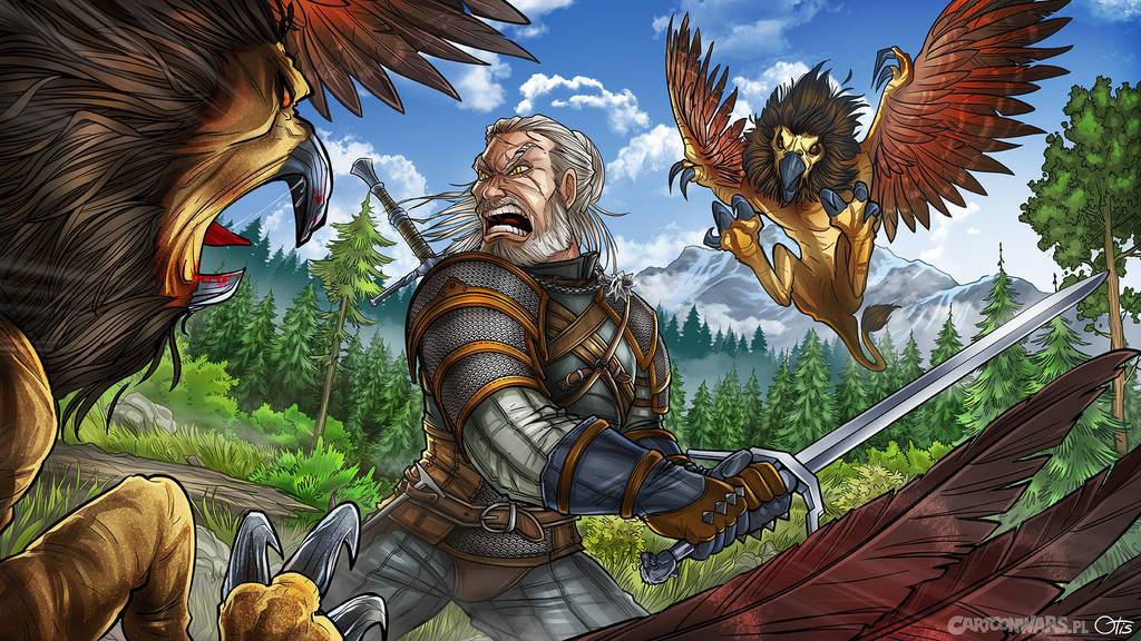 Witcher: Wild Hunt fan art by Otisso