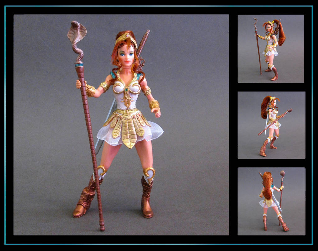 Teela 200X (with rooted hair) custom figure by nightwing1975