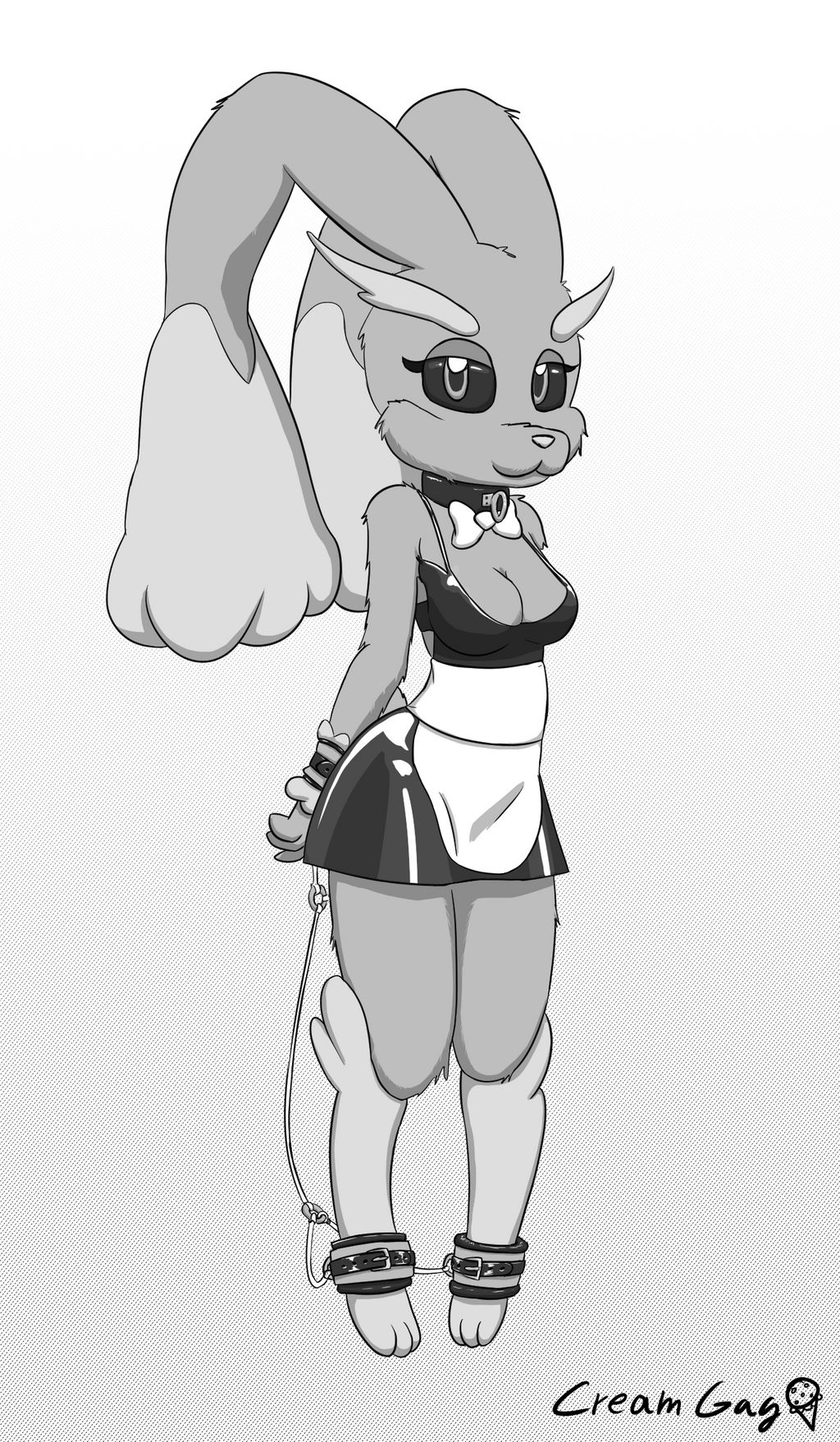 Lopunny maid by CreamGag