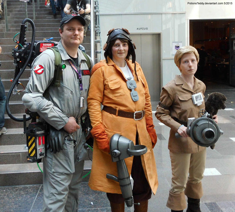 Venkman, Spenser and Kong ... by PotionsTeddy