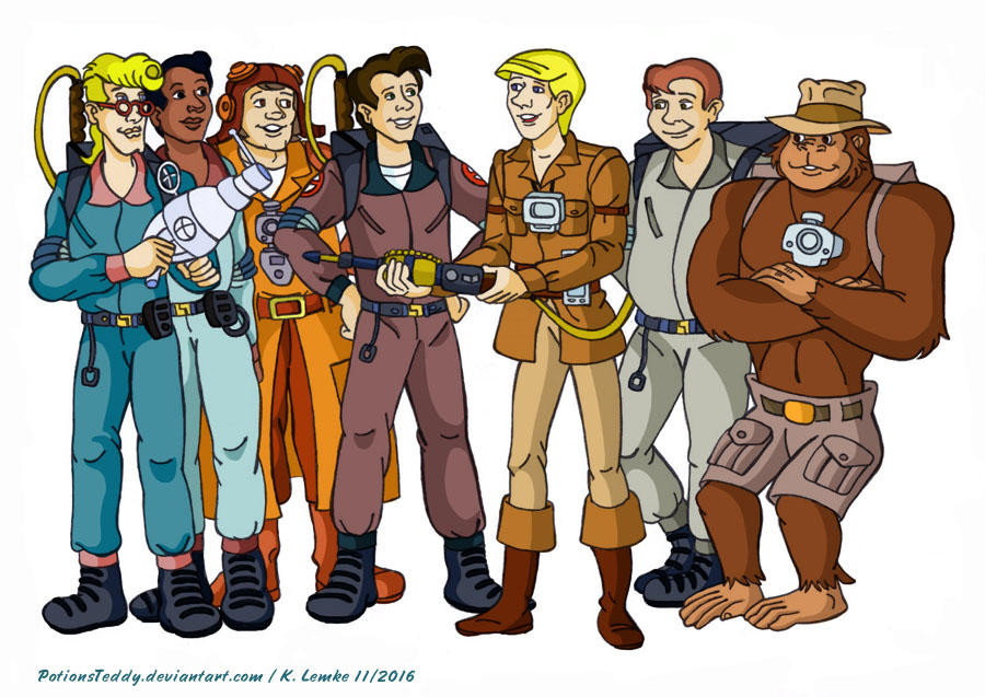 A Ghostbusters Meeting by PotionsTeddy