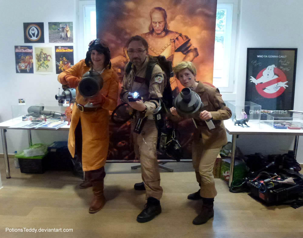 Vigo and the Ghostbusters by PotionsTeddy