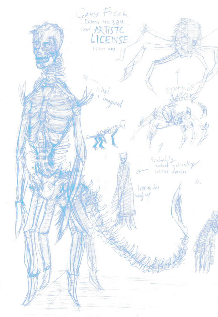 Gary - Sketch :Monster Planet: by sedge