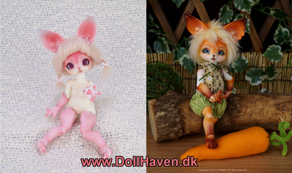 Cute and Furry BJDs by Ravica