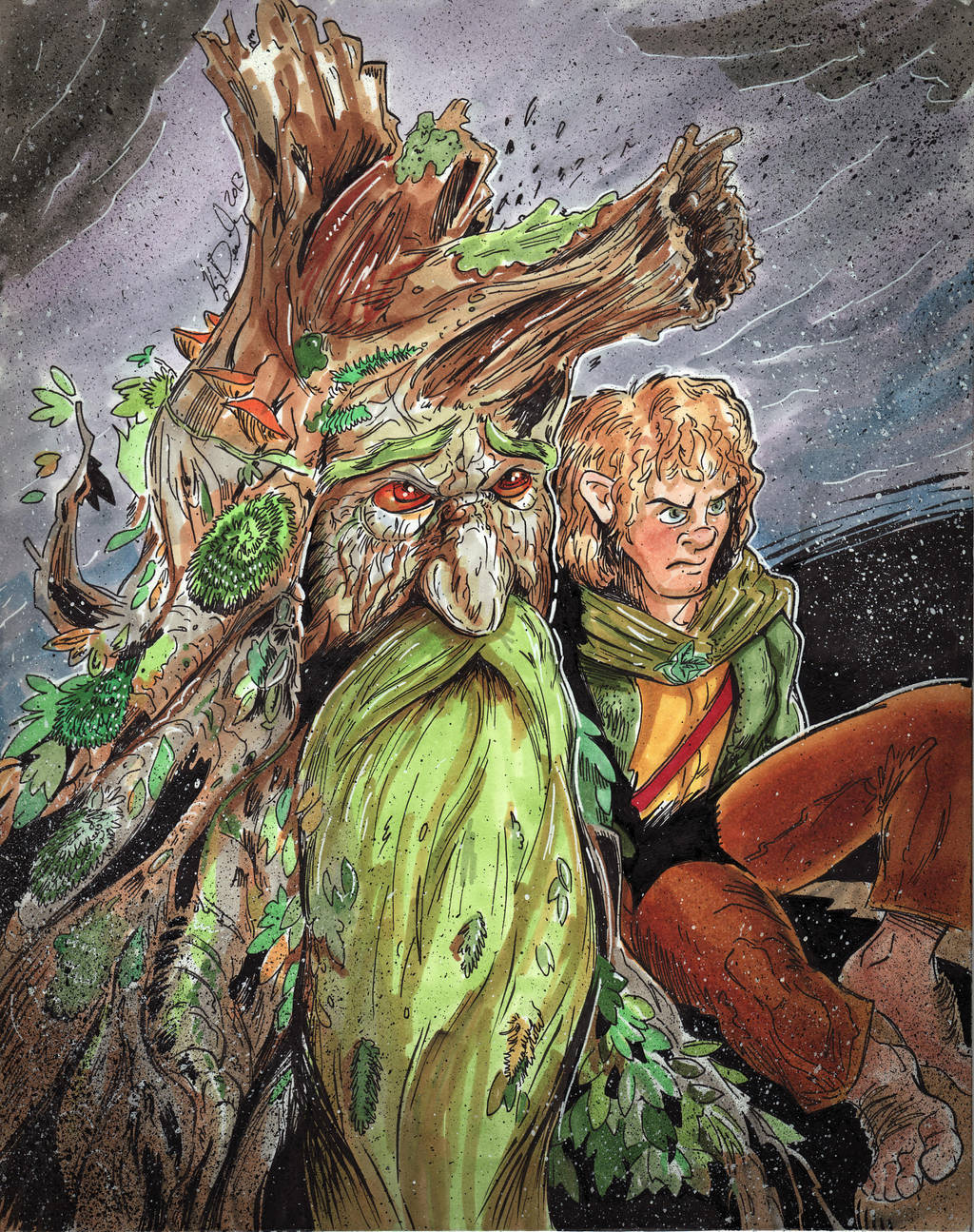 July 1 - Treebeard by KileyBeecher