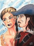 Elizabeth Swan and William Turner by KileyBeecher