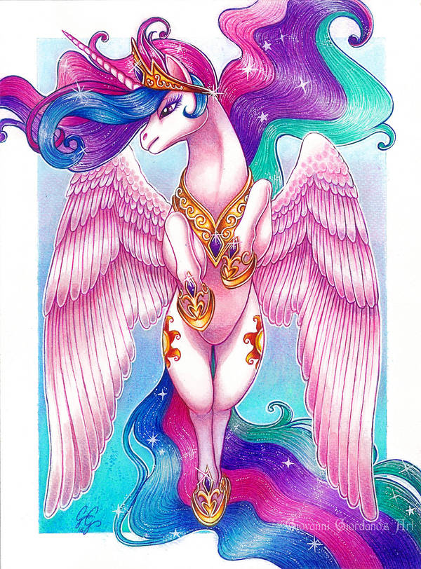 Princess Celestia by Lord-Giovanni