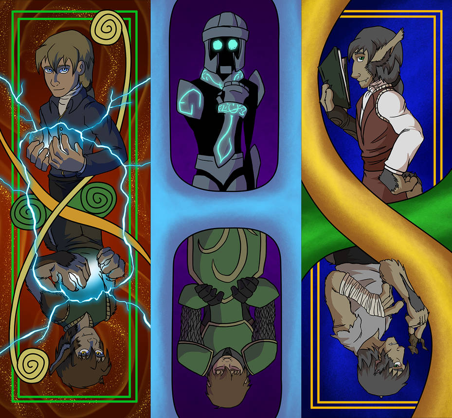 Comic Bookmarks by dragonsong12