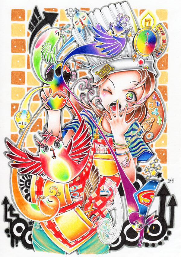 Explosion of Colors by hiru-miyamoto