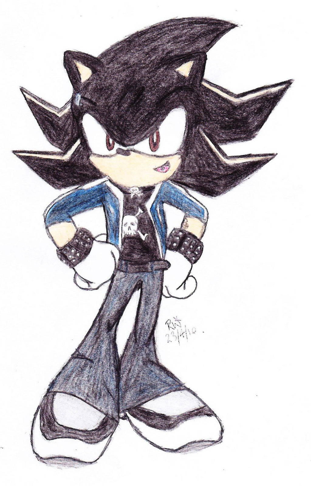 Bill Kaulitz the Hedgehog by Shadow-rulz