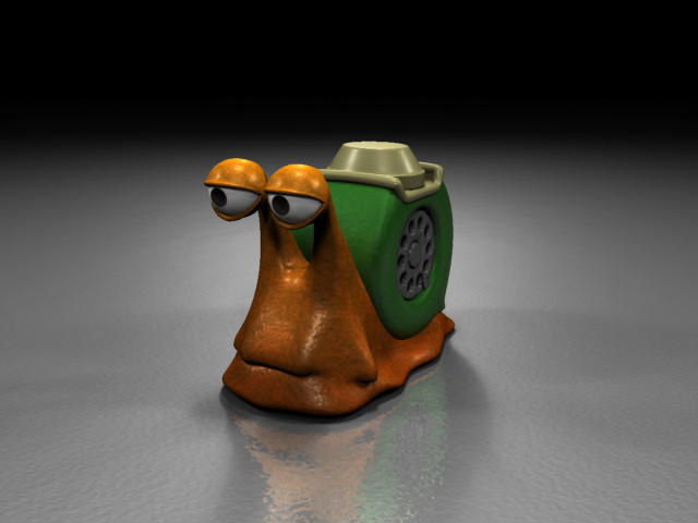 Den Den Mushi 3D by MakuTechInd