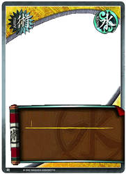 Tcg Cards Blanks And Custom Mades By Dannyboy978 On Deviantart Dannyboy978 0 Jutsu Naruto Card Template By