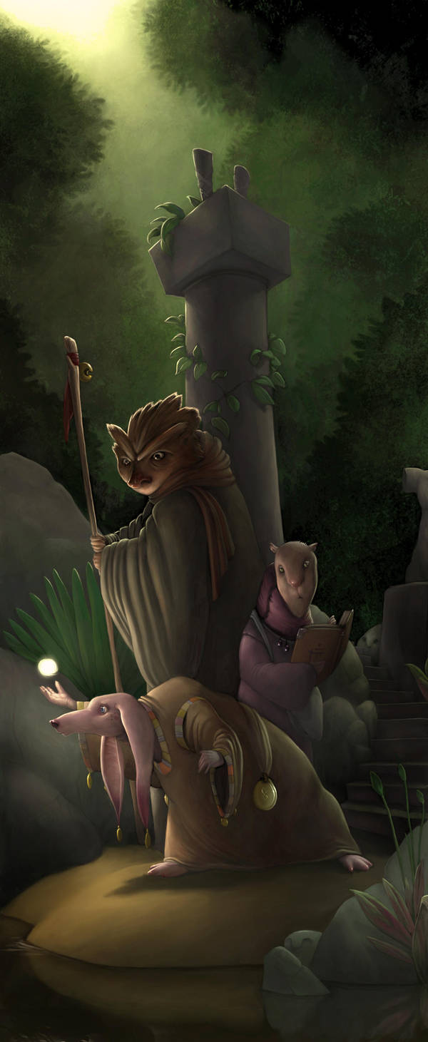 Three Little Masters by Luuds