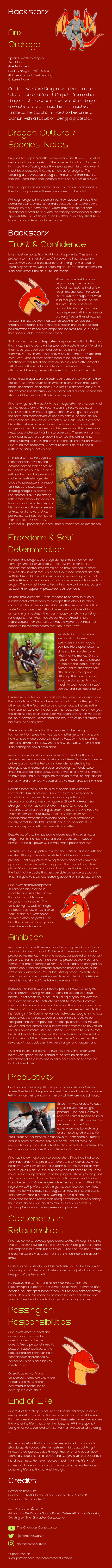 Arix Ordragc - Infographic by characterconsultancy