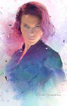 -Black Widow #2- by Orchidea-Blu
