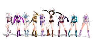 MMD TERA Human Female Warriors Download by Entzminger500 on DeviantArt